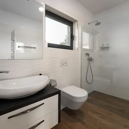 Anni For 10 People In With Heated Pool, Sea View & Kids And Playground Villa Porec